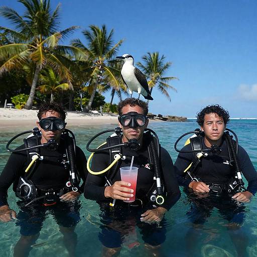 Scuba Adventure with Tropical Vibes
