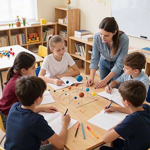 Cozy Multigenerational Classroom Collaboration