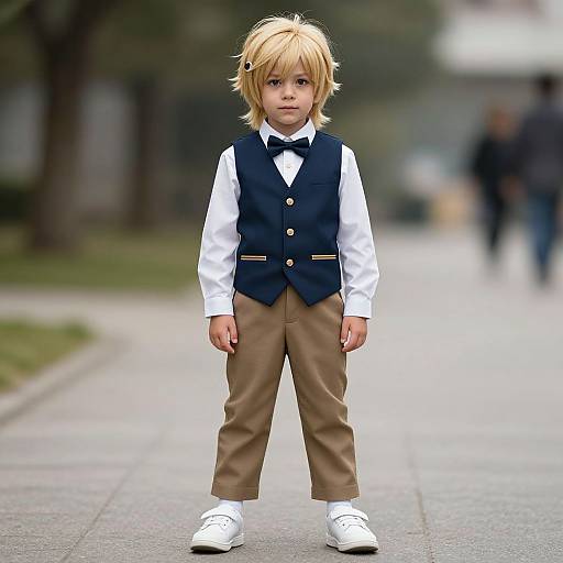 Realistic Boy in Luca-Inspired Costume