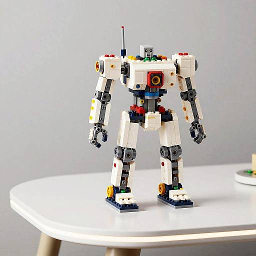 Futuristic AI Lego Robotic Set