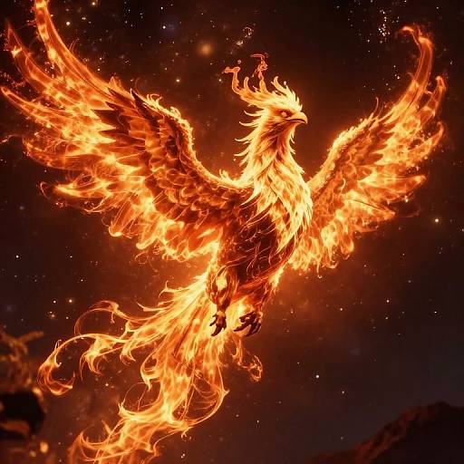 Phoenix Planet: Cycles of Fire and Rebirth