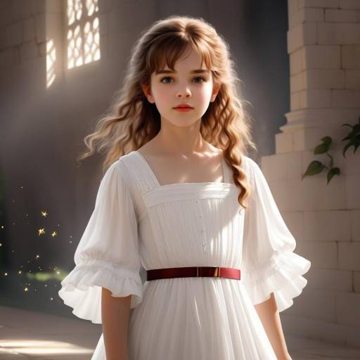 Young Hermione Granger in WLOP Style