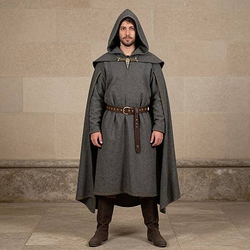 Realistic Medieval Serf Portrait