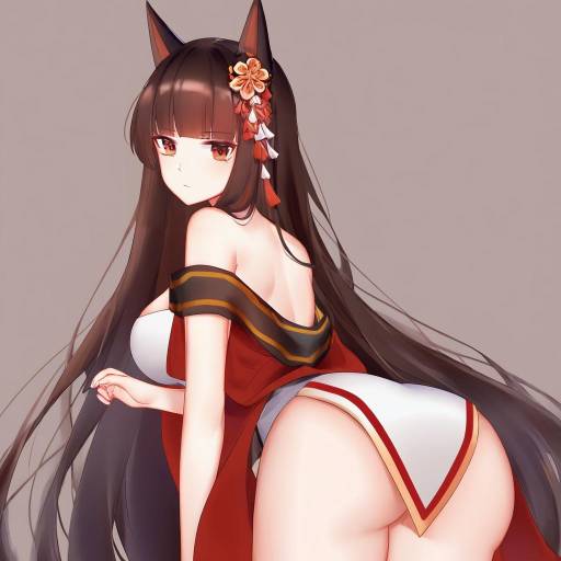 Illustration of Akagi (warship girls r), warship girls r in the style of Shan