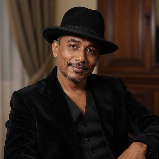 Elegant Portrait of a Middle-Aged Man