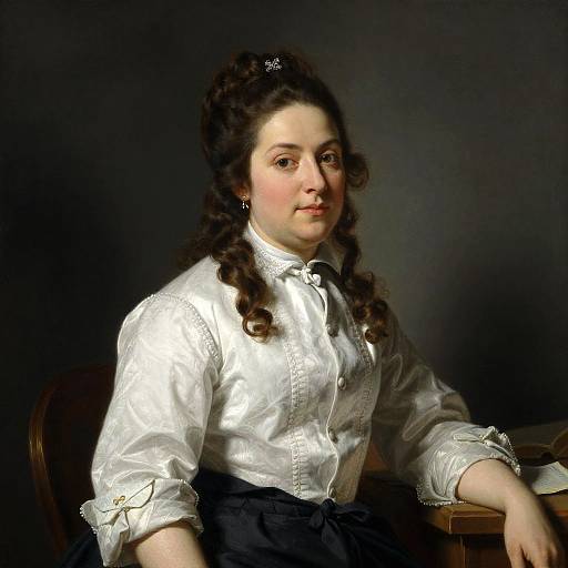 Realistic Chef Portrait by Vigée Le Brun