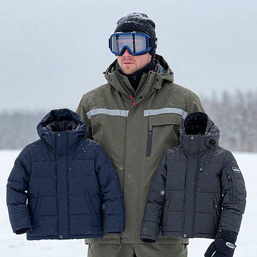 Winter Soldier in Snowy Gear