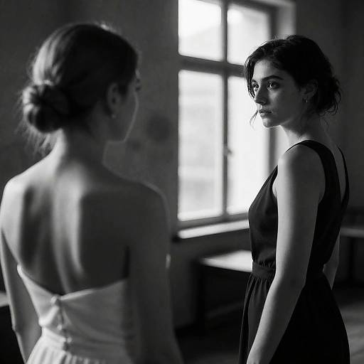 Intriguing Black-and-White Portraiture