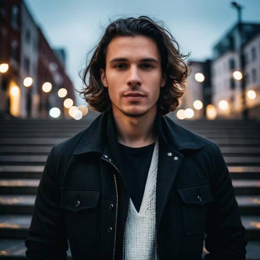 Cinematic Urban Portrait in Moody Lighting