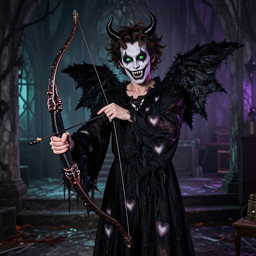 Demonic Cupid Halloween Costume