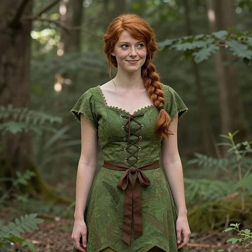 Enchanting Peter Pan Inspired Costume Photo