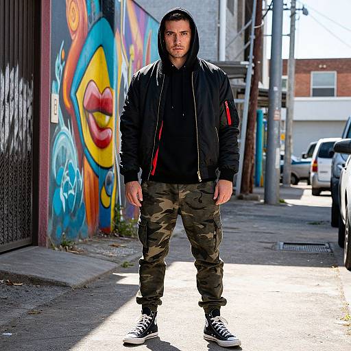 Urban Style with Vibrant Murals