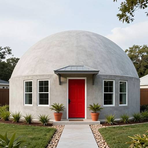Concrete Dome Home in Brenham
