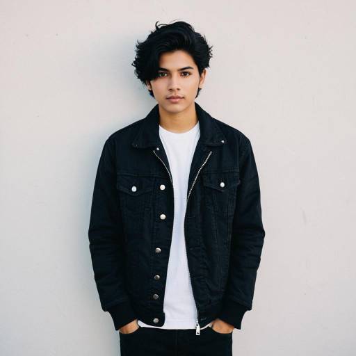 Young Latino Male in Casual Jacket