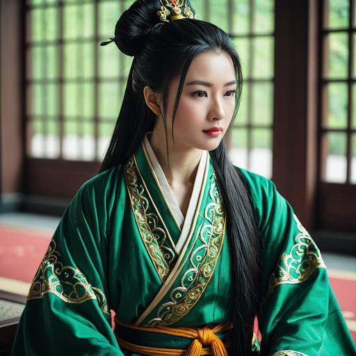 Elegant Liu Bei Cosplay Costume Design
