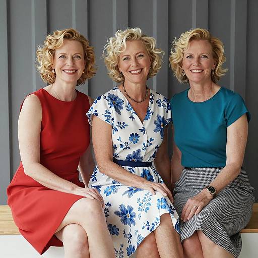 Joyful Gathering of Fashionable Friends