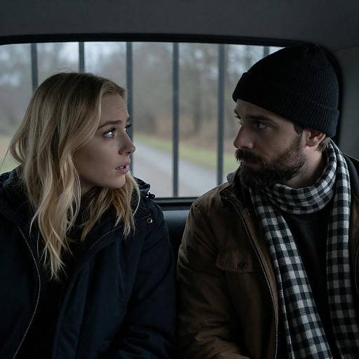 Intense Conversation in a Dim Vehicle