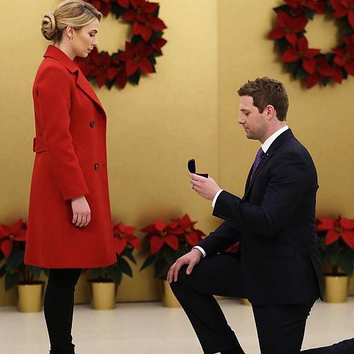 Indoor Proposal with Elegant Decor