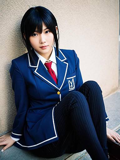 Sexy Yukio Washimine Cosplay Realistic Photo