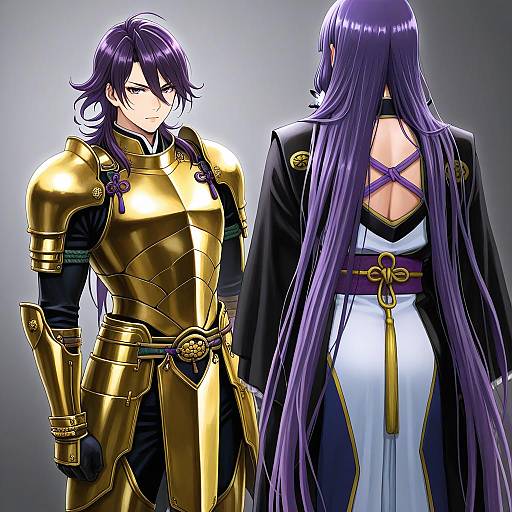 Illustration of Hachisuka kotetsu, touken ranbu in the style of Bukkuri