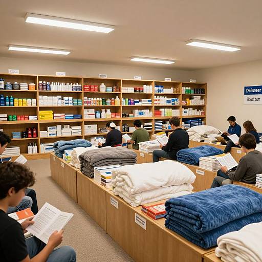 Organized Disaster Preparedness Shelter