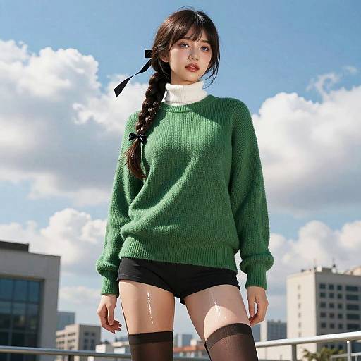 Realistic Photorealistic UHD Girl Portrait