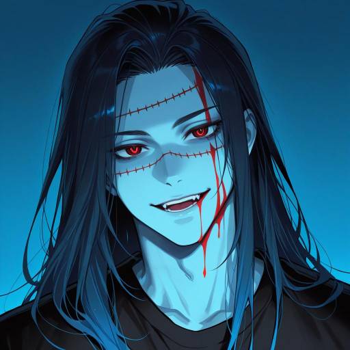 Striking Portrait of a Handsome Man Striking Portrait of a Handsome Man
