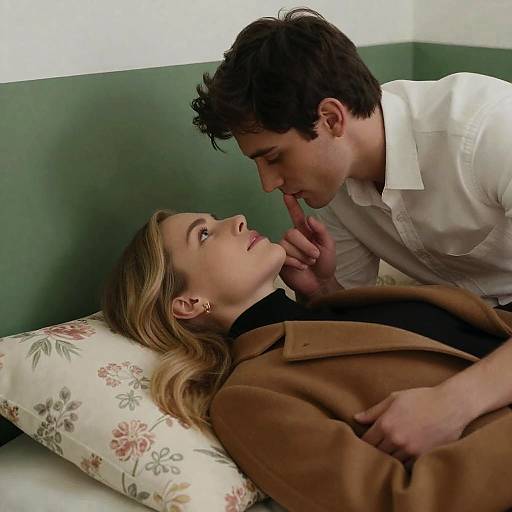 Intimate Portrait of a Couple Together