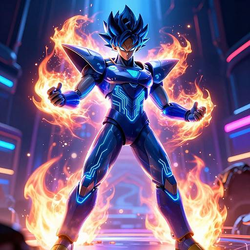 Dragon Ball AI Android Warrior