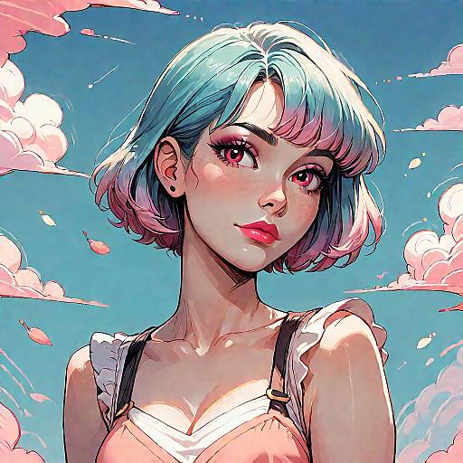 High Score Cartoon Style Artwork