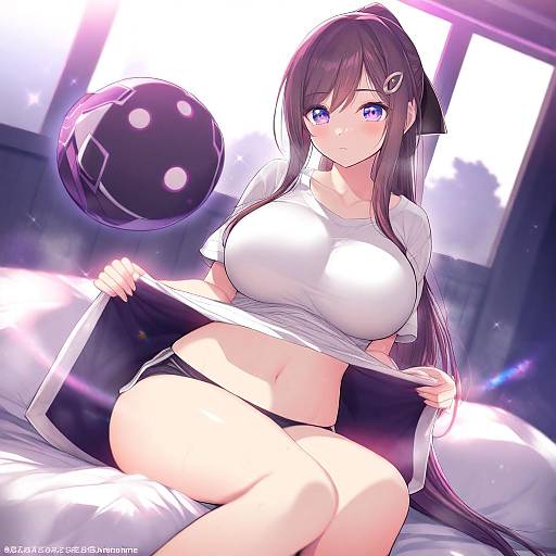 Illustration of Araki nonoka (karaage bou), original in the style of Kashiwamochi yomogi