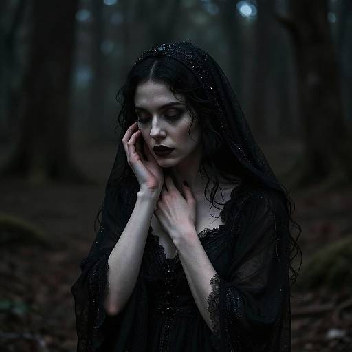 Eternal Loneliness Witch Portrait