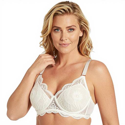 Elegance in White Lace Photography