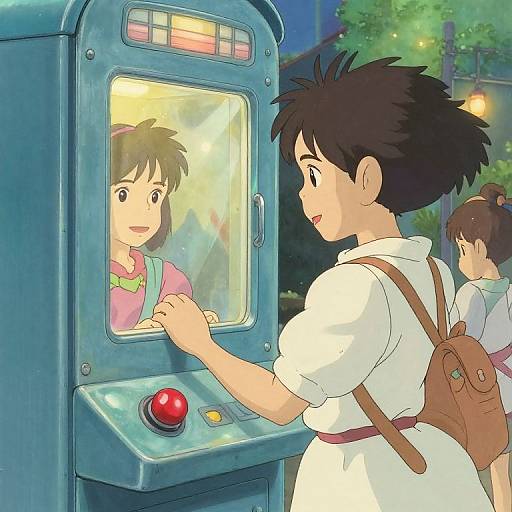 Studio Ghibli Style Patina Slot Machine