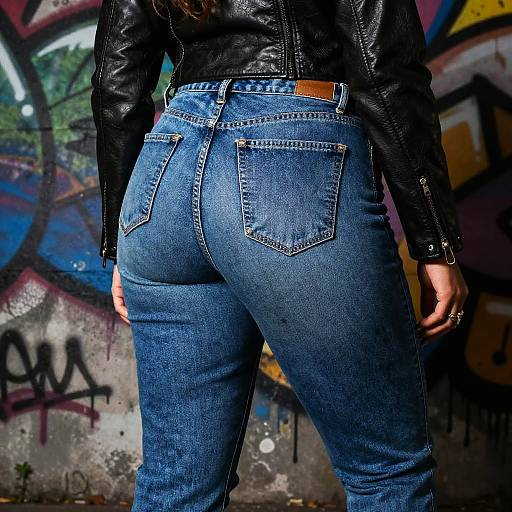 Grunge Style Fat Jeans Outfit