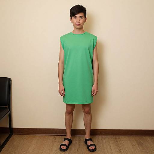 Realistic Green Party Costume Parody