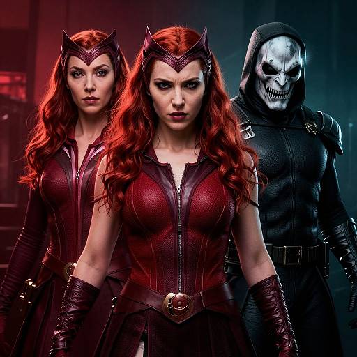 Hyper-Maximalist Scarlet Witch vs Ghost Rider