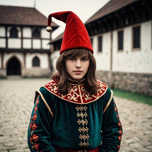 Realistic Portrait of a Medieval Jester