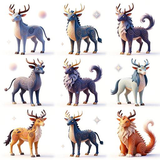 Alluring Mythical Creatures Fantasy Art