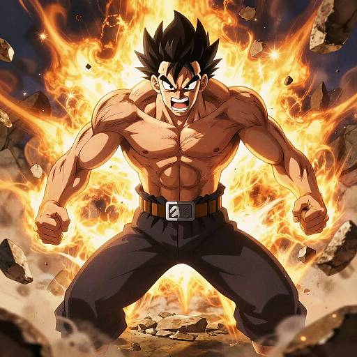 Baki Furious Fighter in Explosive Action