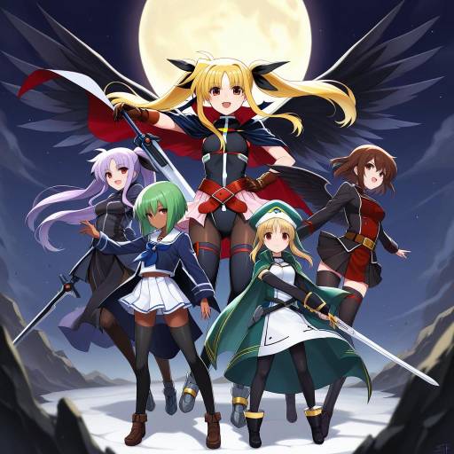 Crossover Fantasy with Diverse Characters