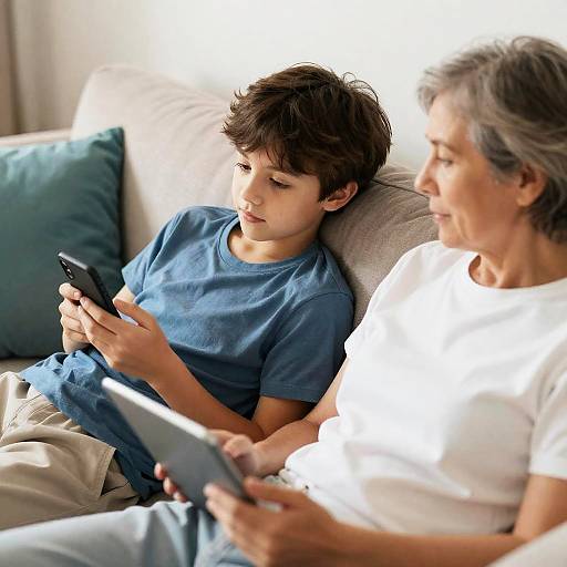 Relaxed Moments on a Couch