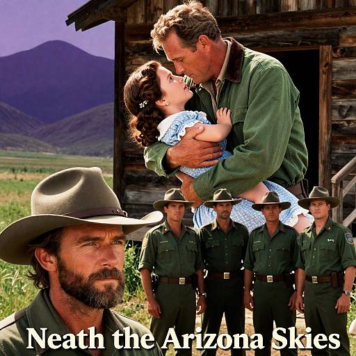 Classic Western Movie Poster Design