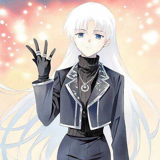 Illustration of Angelica (project moon), project moon in the style of Agahari