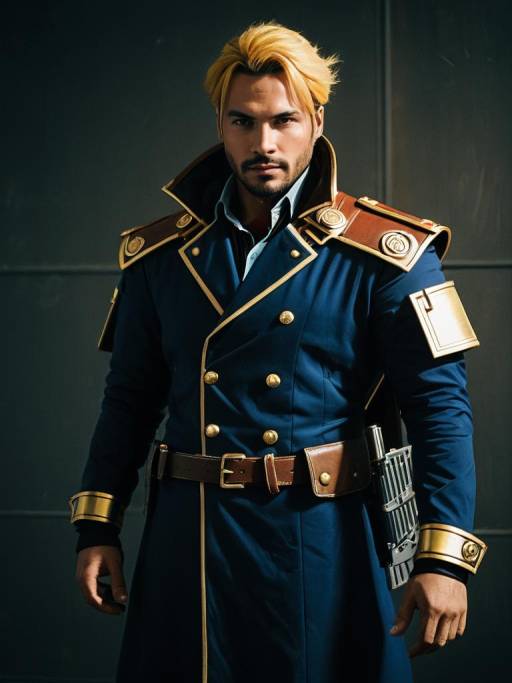 Realistic Cid Highwind Cosplay Photo