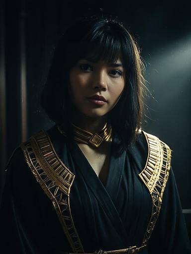 Realistic Hibiki Ganaha Cosplay Woman