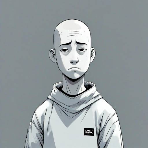Worried Wojak in a Gray Void