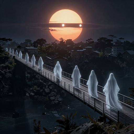 Eclipse Bridge Between Dimensions