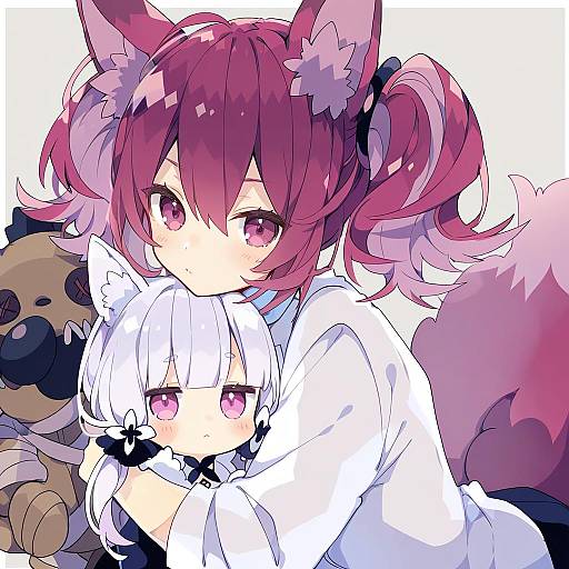 Illustration of Morte (arknights), arknights in the style of Nikorashi-ka