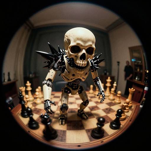 Fisheye View of Macabre Automaton